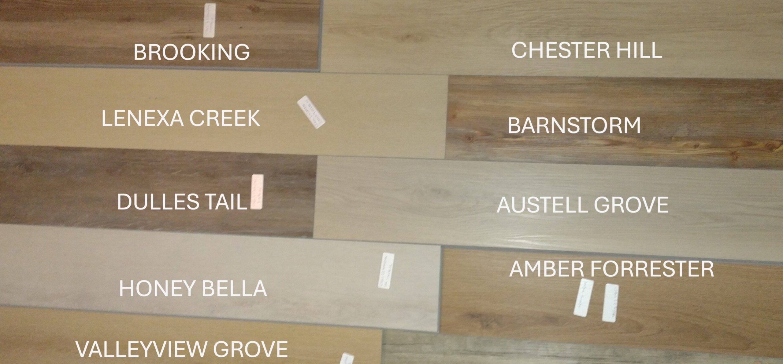 LCOLORS OF LVP FLOORING SALE ON 20MIL STARTING AT ONLY $1,59 SQ. FT