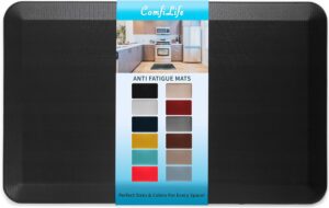 comfilife anti fatigue floor mat 34 inch thick perfect kitchen mat standing desk mat comfort at home office garage durab