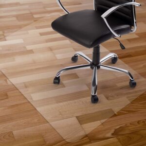kuyal clear chair mat hard floor use 48 x 30 transparent office home floor protector mat chairmats 30 x 48 rectangle