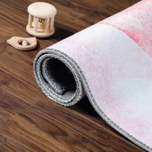 superior kids indoor area rug country road floor decor for kids bedroom decorations colorful throw play room accessories 2