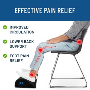 the original everlasting comfort foot rest under desk for office use all day pain relief and leg support stool under des 3