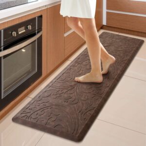 kmat kitchen mat cushioned anti fatigue waterproof non slip standing mat ergonomic comfort rug for homeofficesinklaundry