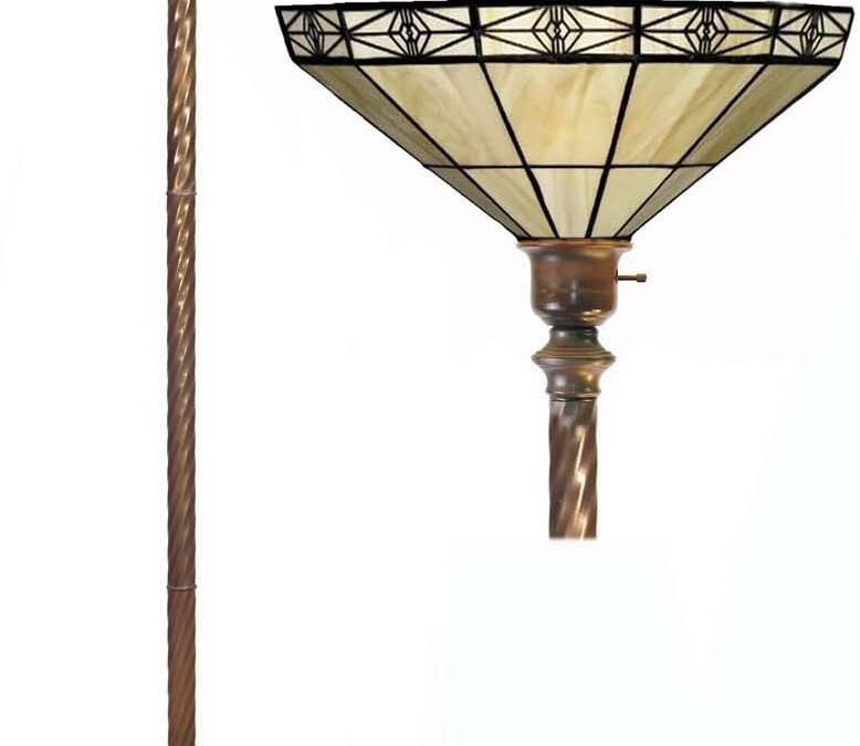 Warehouse of Tiffany Torchiere Floor Lamp Review