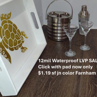 12mil waterproof lvp click in color Farnham