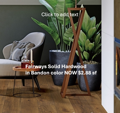 Solid Hardwood Sale 3/4" x 5" only $2.88 sf